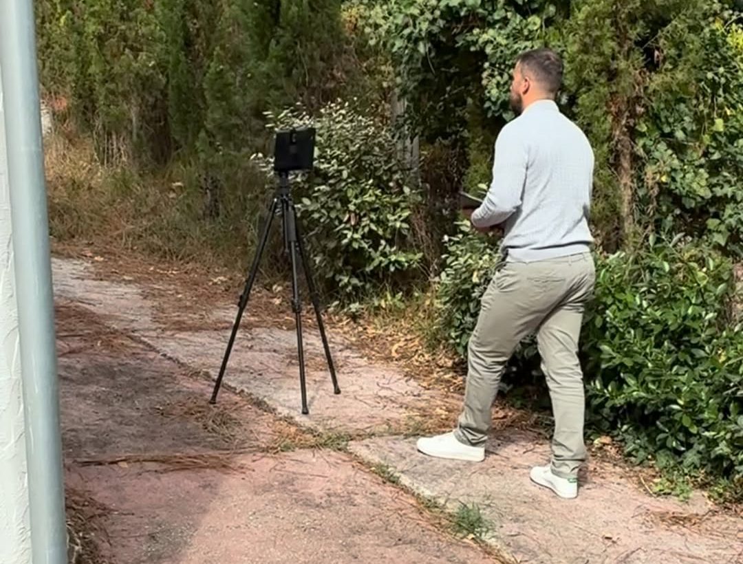 Relevé 3D d'une propriété avant travaux